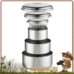 Popote Acier Inox ALPINE 4 Pot Set MSR