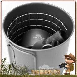 Popote Réchaud Titane 65 Cl Ultra Light System Toaks -Camp Horizon Soldes Magasin popote rechaud titane 65 cl ultra light system toaks 3