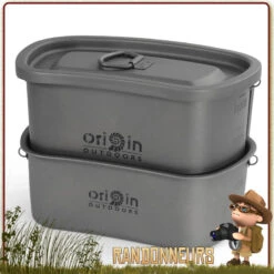 Popote Titane Avec Quart Origin Outdoors