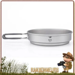 Popote Titane Keith 95 Cl Pot Avec Poele -Camp Horizon Soldes Magasin popote titane keith 95 cl pot avec poele 5