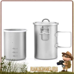 Popote Titane Multifonctions Keith -Camp Horizon Soldes Magasin popote titane multifonctions keith 4