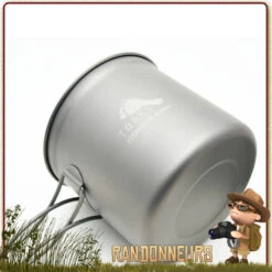 Popote Toaks Titanium 1100ml Pot Avec Poele -Camp Horizon Soldes Magasin popote toaks titanium 1100ml pot avec poele 2