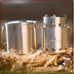 Pot 900 Inox SOLO STOVE -Camp Horizon Soldes Magasin pot 900 inox solo stove 3