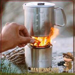 Pot 900 Inox SOLO STOVE -Camp Horizon Soldes Magasin pot 900 inox solo stove 6