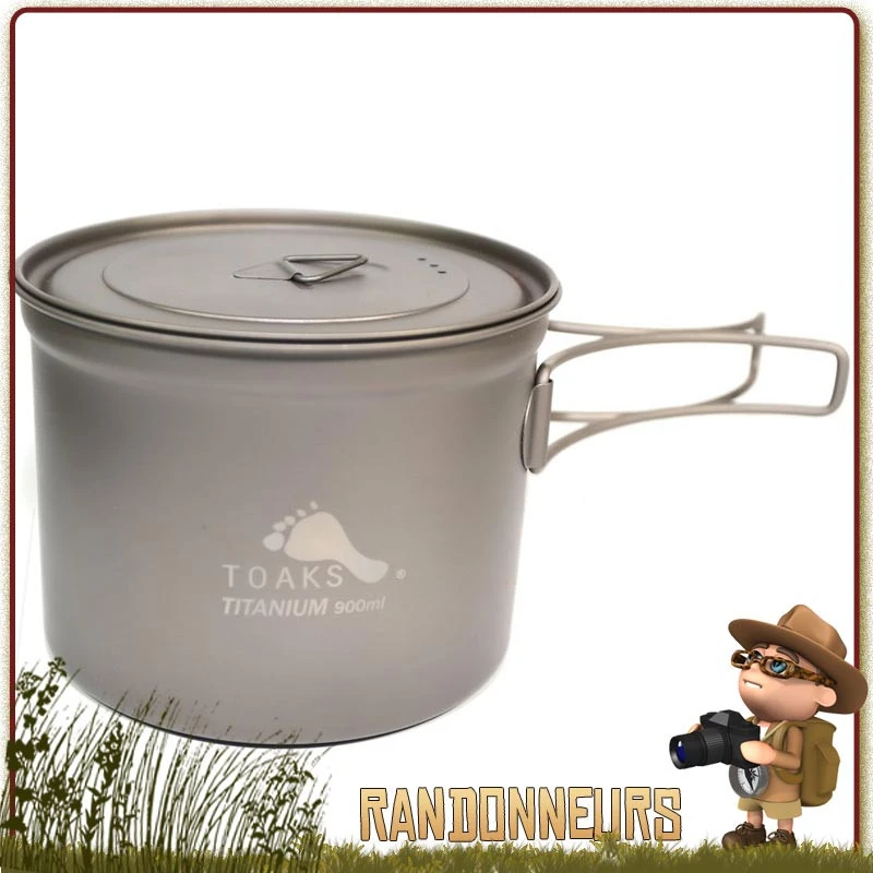 Pot Titane 900 Ml D115 Mm Toaks 2 Pot Titane 900 Ml D115 Mm Toaks – Image 2