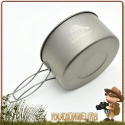 Pot Titane 900 Ml D130 Mm Toaks -Camp Horizon Soldes Magasin pot titane 900 ml d130 mm toaks 2