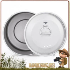 Pot Titane Avec Poignée 90 Cl KEITH -Camp Horizon Soldes Magasin pot titane avec poignee 90 cl keith 5