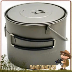 Pot Titane Toaks 1300ml Avec Anse