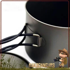 Pot Titane Toaks 1300ml Avec Anse -Camp Horizon Soldes Magasin pot titane toaks 1300ml avec anse 5