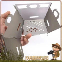 Réchaud à Bois Grill FIREBOX Acier Vargo -Camp Horizon Soldes Magasin rechaud a bois grill firebox acier vargo 5