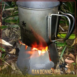 Réchaud à Bois HEXAGON Acier Vargo -Camp Horizon Soldes Magasin rechaud a bois hexagon acier vargo 6