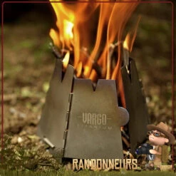 Réchaud à Bois HEXAGON Titane Vargo -Camp Horizon Soldes Magasin rechaud a bois hexagon titane vargo 3