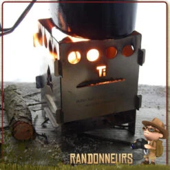 Réchaud à Bois Pliant Bushbox Bushcraft Essentials -Camp Horizon Soldes Magasin rechaud a bois pliant bushbox bushcraft essentials 4