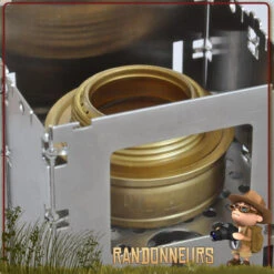 Réchaud Bois Bushbox LF Titane Bushcraft Essentials 7 Réchaud Bois Bushbox LF Titane Bushcraft Essentials -Camp Horizon Soldes Magasin rechaud bois bushbox lf titane bushcraft essentials 3