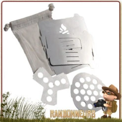 Réchaud Bois BushBox Ultra Light Bushcraft Essentials -Camp Horizon Soldes Magasin rechaud bois bushbox ultra light bushcraft essentials 4