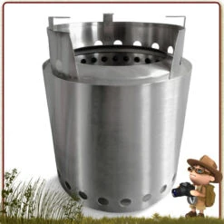 Réchaud Bois Double Paroi Origin Outdoors