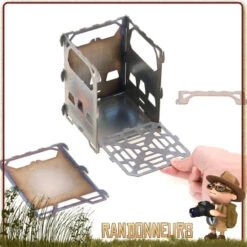 Réchaud Bois Pliant Titane Keith -Camp Horizon Soldes Magasin rechaud bois pliant titane keith 6