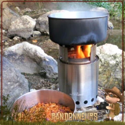 Réchaud Bois SOLO STOVE TITAN -Camp Horizon Soldes Magasin rechaud bois solo stove titan 6