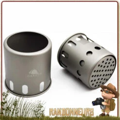 Réchaud Bois Toaks Titane Medium -Camp Horizon Soldes Magasin rechaud bois toaks titane medium 10