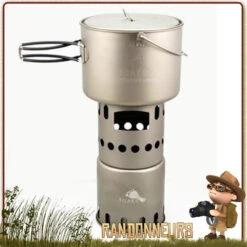Réchaud Bois Toaks Titane Medium -Camp Horizon Soldes Magasin rechaud bois toaks titane medium 6