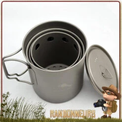 Réchaud Bois Toaks Titane Medium -Camp Horizon Soldes Magasin rechaud bois toaks titane medium 9