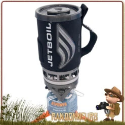 Rechaud Brûleur FLASH Carbon JetBoil -Camp Horizon Soldes Magasin rechaud bruleur flash carbon jetboil 2