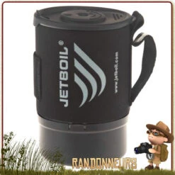 Rechaud Brûleur ZIP Noir JetBoil -Camp Horizon Soldes Magasin rechaud bruleur zip noir jetboil 3
