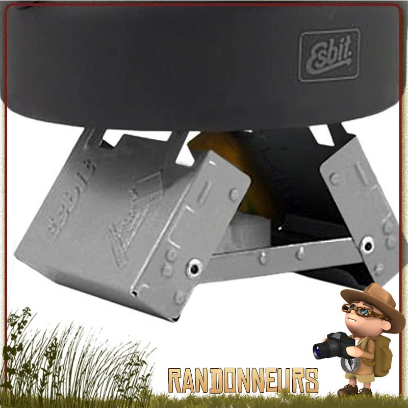 Rechaud De Poche Hexamine Pliant Large Esbit 4 Rechaud De Poche Hexamine Pliant Large Esbit – Image 4