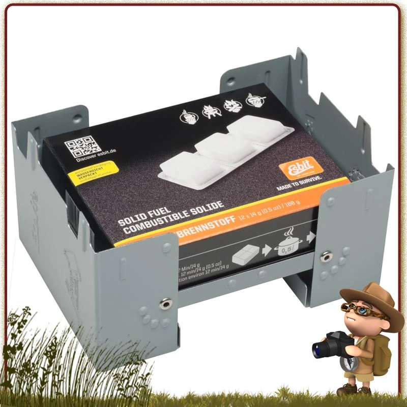 Rechaud De Poche Hexamine Pliant Large Esbit 1 Rechaud De Poche Hexamine Pliant Large Esbit