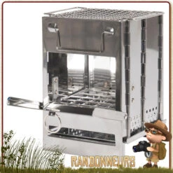 Réchaud Grill Bois Pliant Rothco