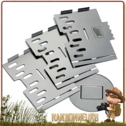 Réchaud Pliable Inox CS75S Esbit -Camp Horizon Soldes Magasin rechaud pliable inox cs75s esbit 2