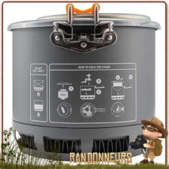 Réchaud STASH Jetboil -Camp Horizon Soldes Magasin rechaud stash jetboil 3