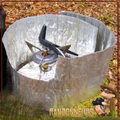 Réflecteur De Chaleur Avec Pare Vent MSR -Camp Horizon Soldes Magasin reflecteur de chaleur avec pare vent msr 3