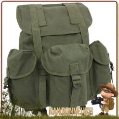 Sac à Dos Bushcraft Vintage HeavyWeight Noir Rothco -Camp Horizon Soldes Magasin sac a dos bushcraft vintage heavyweight noir rothco 6