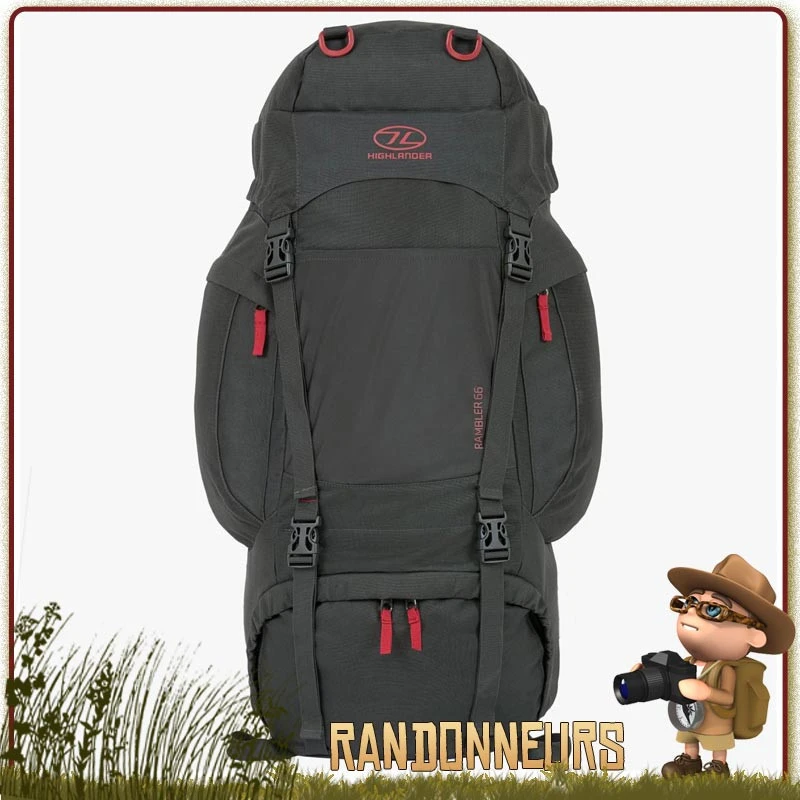 Sac à Dos RAMBLER 66 Litres Highlander 1 Sac à Dos RAMBLER 66 Litres Highlander