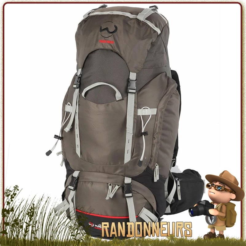 Sac à Dos TREKKER 65L Wilsa Tarmac 1 Sac à Dos TREKKER 65L Wilsa Tarmac