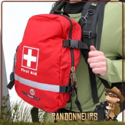 Sac à Dos Trousse De Soins Vide LARGE Travelsafe -Camp Horizon Soldes Magasin sac a dos trousse de soins vide large travelsafe 2