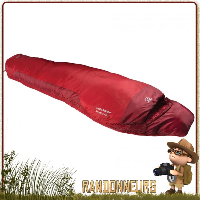 Sac Couchage SERENITY 450 Highlander 1 Sac Couchage SERENITY 450 Highlander