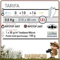 Sac De Couchage TARIFA Wilsa -Camp Horizon Soldes Magasin sac de couchage tarifa wilsa 2