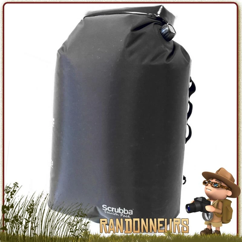 Sac Dos Etanche Lave Linge Et Douche SCRUBBA 1 Sac Dos Etanche Lave Linge Et Douche SCRUBBA
