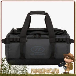 Sac Duffle Bag Etanche Storm KitBag 45L Noir Highlander
