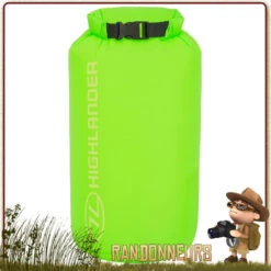 Sac Nylon Etanche 40 Litres GREEN Highlander