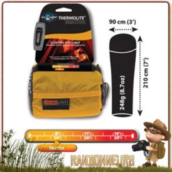 Sac Thermolite REACTOR Sea To Summit -Camp Horizon Soldes Magasin sac thermolite reactor sea to summit 3