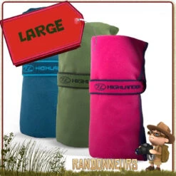Serviette MicroFibres LARGE VERTE Highlander