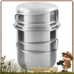 Set Handle Pot Inox 600 Ml Tatonka