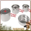 Coghlan's Set Popote Familiale Inox Coghlans