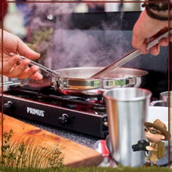 Set Popote Inox CampFire Small Primus -Camp Horizon Soldes Magasin set popote inox campfire small primus 3