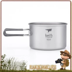 Set Popote Titane 3 Pieces Keith -Camp Horizon Soldes Magasin set popote titane 3 pieces keith 8