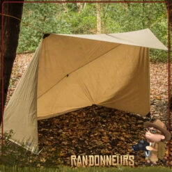 TARP 4 SIMPLE GRANDE TAILLE 285 X 400 Cm TATONKA -Camp Horizon Soldes Magasin tarp 4 simple grande taille 285 x 400 cm tatonka 3