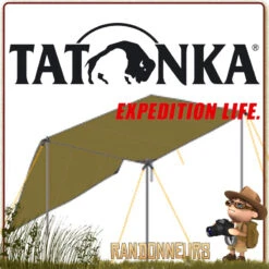 TARP 4 SIMPLE GRANDE TAILLE 285 X 400 Cm TATONKA -Camp Horizon Soldes Magasin tarp 4 simple grande taille 285 x 400 cm tatonka 7